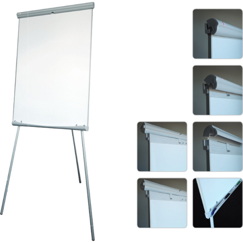 2X3 Flipchart 2x3 Flipchart ECO magnetyczny-suchościeralny (TF01 Popiel)