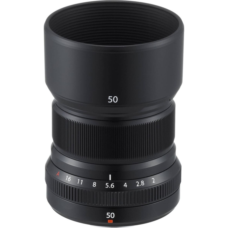 Fujifilm Fujinon XF 50mm f/2 R WR lens, black