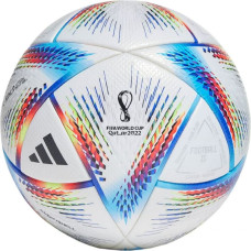 Adidas Futbola bumba adidas Al Rihla Pro white, blue and orange H57783