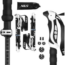 Nils Extreme Kijki trekkingowe Nils Aluminiowe TK8603 regulowane 38,5-135cm