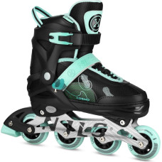 Nils Extreme Rolki Nils Extreme NA13808 rekreacyjne regulowane czarno-zielone r. 38-41