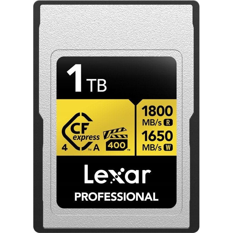 Lexar CFexpress 4.0 Pro Gold, VPG400, R1800/W1650 (Type A) 1TB