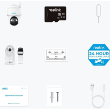 Reolink Go Series G430 - 5MP Outdoor Battery Camera, 4G LTE Network, Person/Vehicle/Animal Detection, 355° Pan & 140° Tilt