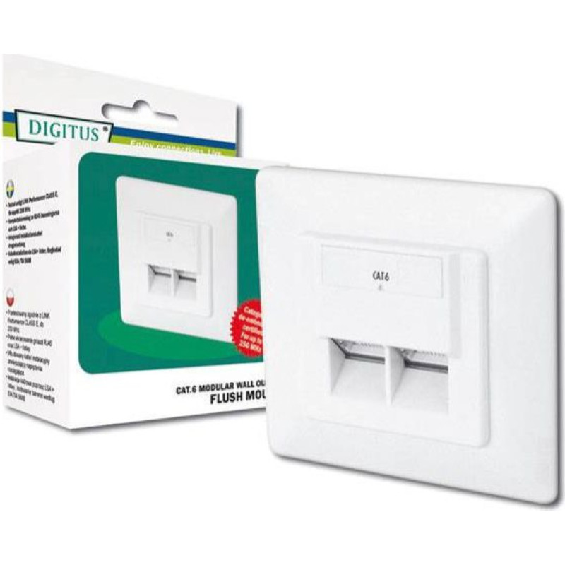 Digitus Gniazdo ścienne RJ-45