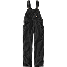 Carhartt Ogrodniczki Carhartt Crawford Double Front Black