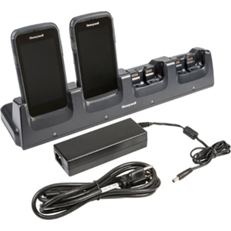 Honeywell Honeywell For Ethernet comms and recharging upto 4 computers. Kit includes Dock, Power Supply, EU Power Cord.
