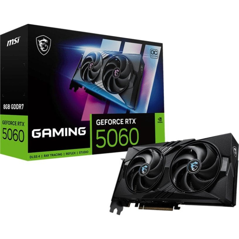MSI RTX5060 Gaming OC 8GB GDDR7 V537-005R retail