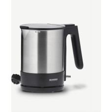 Severin WK 3409 electric kettle 1.7 L 2200 W Black, Stainless steel