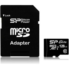 Silicon Power memory card microSDXC 128GB Elite UHS-I Class 10 + adapter