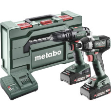 Metabones Metabo Combo-Set SB 18 + SSD 18 LT 200 BL -Akku-Schlagbohrschrauber, Akku-Schlagschrauber inkl. Akku, inkl. Ladegerät (685197000)