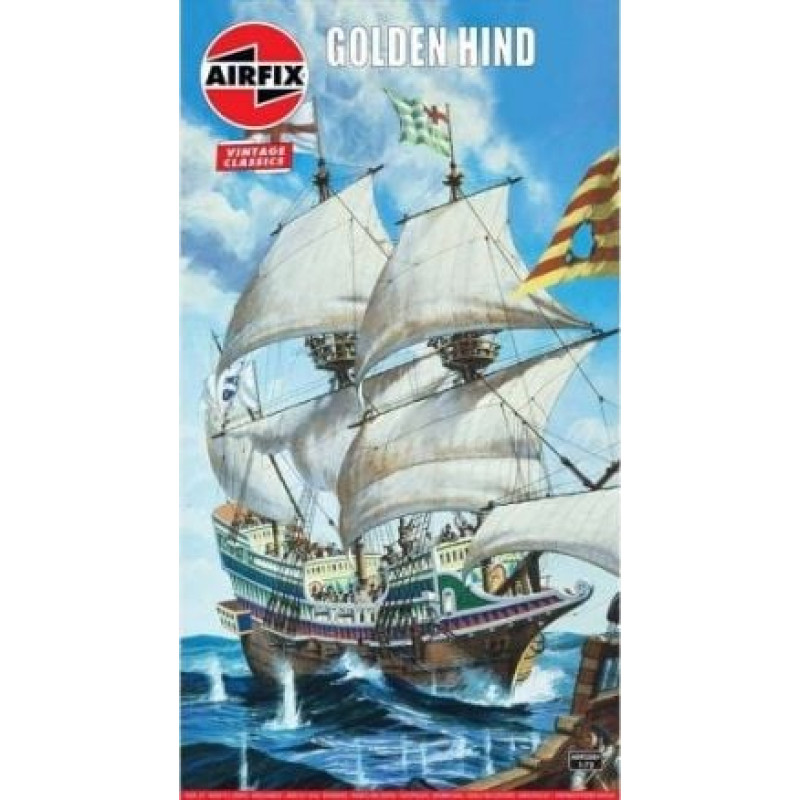 Airfix Model plastikowy Statek Golden Hind