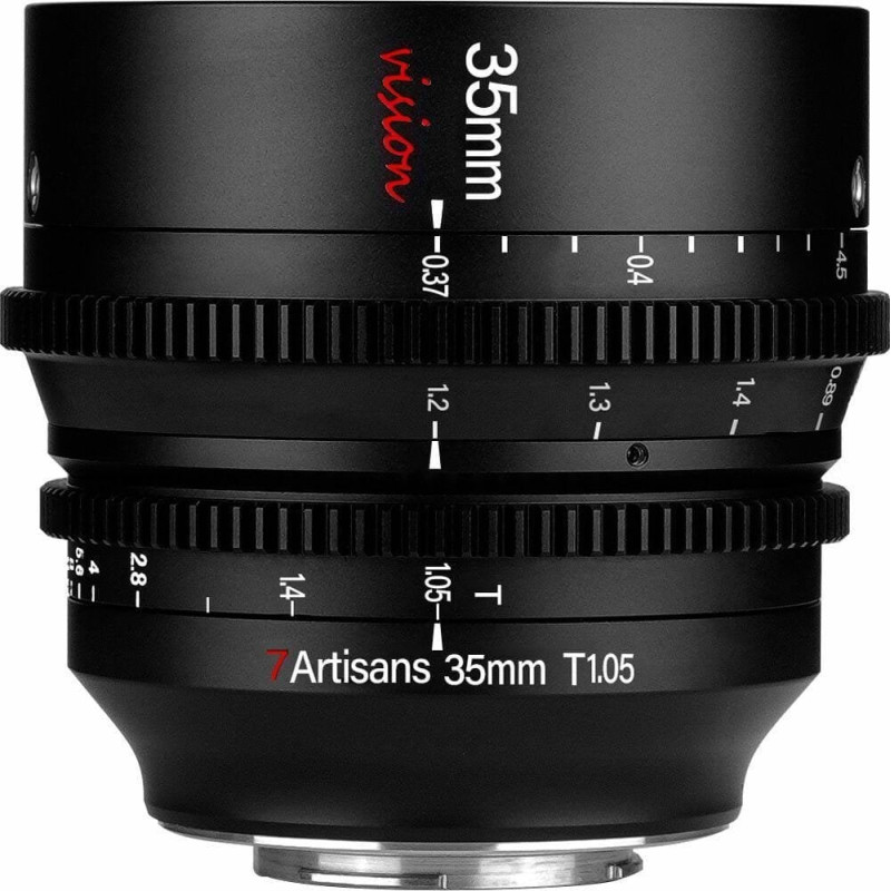 7Artisans Obiektyw 7Artisans Vision 35mm T1.05 M43 Micro 4/3 35 mm F/16 APS-C