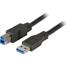 EFB Kabel USB EFB USB-A - USB-B 1.8 m Czarny (K5236.1,8)
