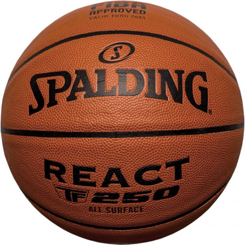 Spalding Basketbola bumba Spalding React TF-250 Logo Fiba 76967Z