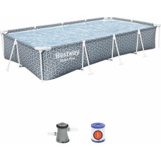 Bestway Nadmuchiwany basen Bestway Steel Pro Szary