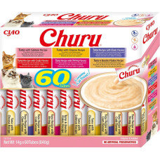 Inaba Churu Variety box Tuna - cat treats - 60 x 14g