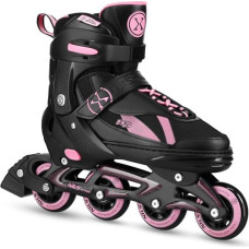 Nils Extreme Skrituļslidas/Hokeja slidas NH382 IN-LINE SKATES/HOCKEY ICE SKATES SET 2IN1 ENZO PINK SIZE L(40-43) NILS EXTREME