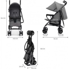 Kinderkraft Stroller TIK STONE GREY