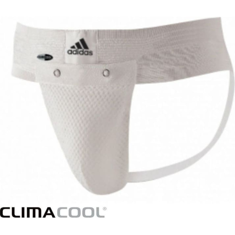 Adidas Suspenss / Adidas balti kājstarpes aizsargi - L