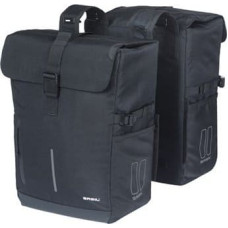 Basil Sakwy BASIL MOVE DOUBLE BICYCLE BAG, UNIVERSAL BRIDGE, 30L, Wodoodporna, Black (NEW 2025)