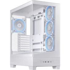 Asus CASE MIDITOWER ATX W/O PSU/A31 PLUS TG ARGB WHITE ASUS