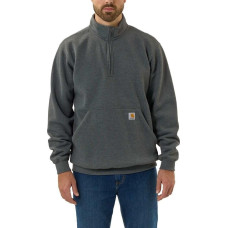 Carhartt Bluza Carhartt Quarter Zip Midweight Mock Carbon