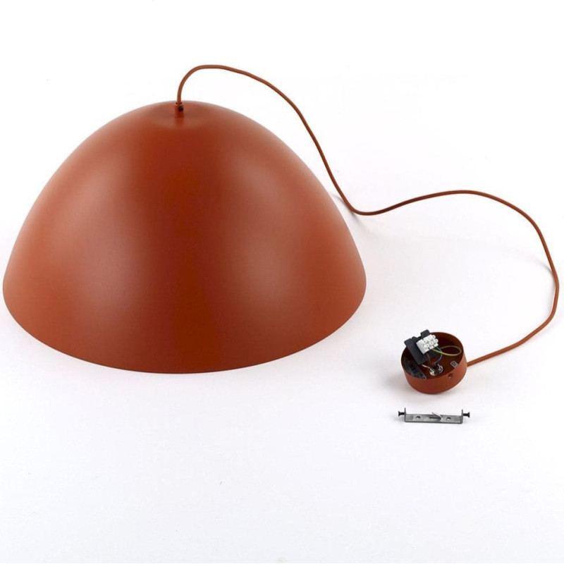 Tkkrywult TK Lighting Faro 10260 lampa wisząca zwis 1x15W E27 ceglana