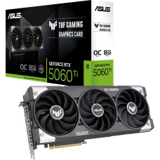 Asus Karta graficzna Asus TUF GeForce RTX 5060 Ti OC 8GB GDDR7 DLSS4 (TUF-RTX5060TI-O8G-GAMING)