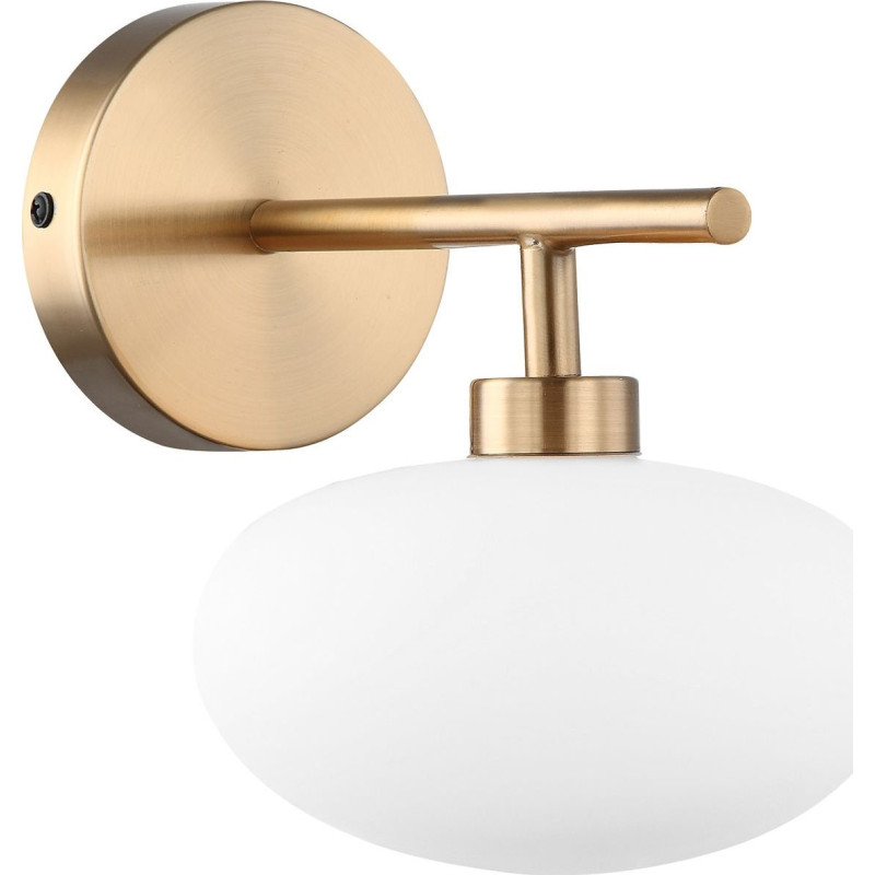 Italux Kinkiet Italux Lampa ścienna mosiądz Italux Fiorenzo MBM3661-1 BRO+W