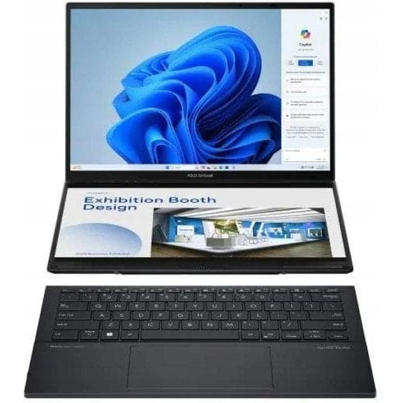 Asus Laptop ASUS Zenbook Duo OLED UX8406CA-PZ067X Ultra 7 255H 2x14