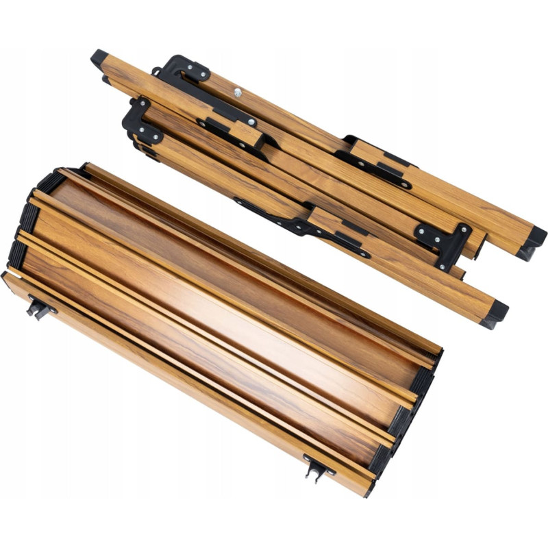 Vidaxl L71F STOLIK SKŁADANY ALUMINIOWY 120X60