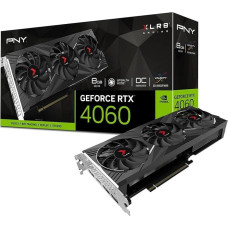 PNY Karta graficzna PNY GeForce RTX 4060 XLR8 Gaming Verto Epic-X RGB OC 8GB GDDR6 (VCG40608TFXXPB1-O)