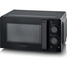 Severin MW 9587          schwarz Mikrowelle mit Glasboden