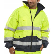 Beeswift Kurtka ostrzegawcza BEESWIFT Europa, typu bomber, rozm. 3XL, żółta