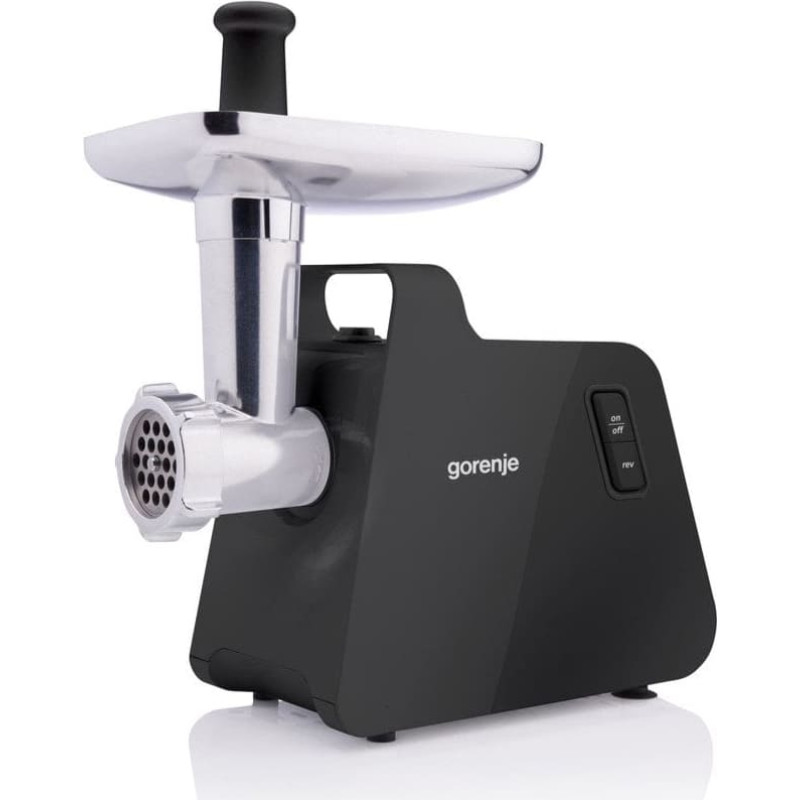 Gorenje Meat grinder | MG2001SB | Black/Stainless Steel | 2000 W | Number of speeds 1 | Throughput (kg/min) 2.6