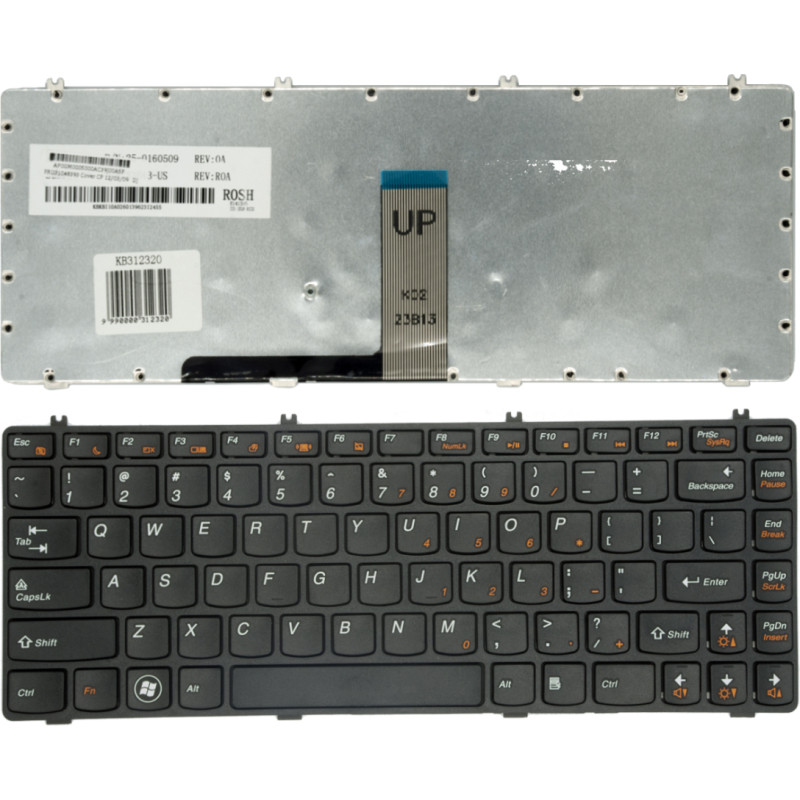 Lenovo Keyboard LENOVO Ideapad: Y470, Y471