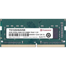 Transcend Pamięć do laptopa Transcend SODIMM, DDR4, 8 GB, 2666 MHz, CL19 (TS1GSH64V6B)