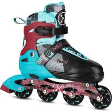Nils Extreme Rolki Nils Extreme NA13810 rekreacyjne regulowane turkusowe r. 31-34