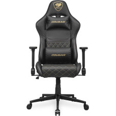 Cougar Gaming-Stuhl Armor One V2 Gold, Schwarz