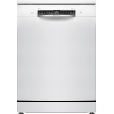 Bosch Zmywarka Bosch Serija 4, Laisvai statoma indaplovė, 60 cm, Balta SMS4HVW00E