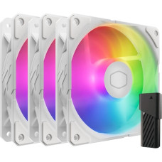 Coolermaster Wentylator Cooler Master SickleFlow Edge 120 ARGB WE 3w1 (biały)