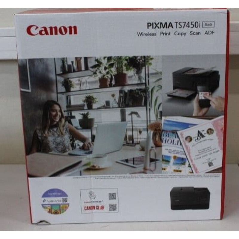Canon Canon PIXMA | Colour | Inkjet | Multifunction printer | Wi-Fi | Maximum ISO A-series paper size A4 | Black | DAMAGED PACKAGING