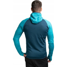 Noname Bluza eclipse hooded-majolica blue-topaz-s
