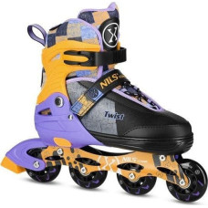 Nils Extreme Rolki Nils Extreme NA13810 rekreacyjne regulowane fioletowe r. 39-42