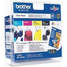 Brother Tusz Brother tusz oryginalny LC-980 Value Pack
