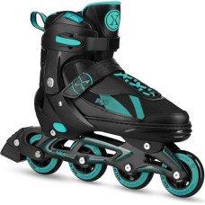 Nils Extreme Skrituļslidas/Hokeja slidas NH382 IN-LINE SKATES/HOCKEY ICE SKATES SET 2IN1 ENZO GREEN SIZE S(32-35) NILS EXTREME