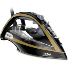 Tefal FV9865E0 iron Dry & Steam iron Durilium Autoclean soleplate 3000 W Black, Gold