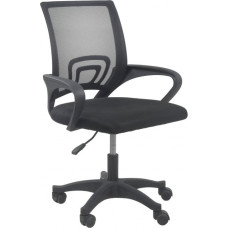 Top E Shop Topeshop FOTEL MORIS CZERŃ office/computer chair Padded seat Mesh backrest