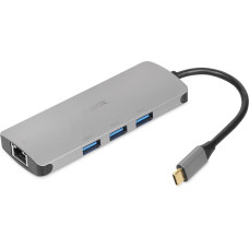 Ibox IUH3RJ4K notebook dock/port replicator USB 3.2 Gen 1 (3.1 Gen 1) Type-C Power Delivery 100W Silver