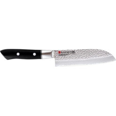 Kasumi Nóż Santoku, mały kuty VG10 HM dł. 13 cm młotkowa
